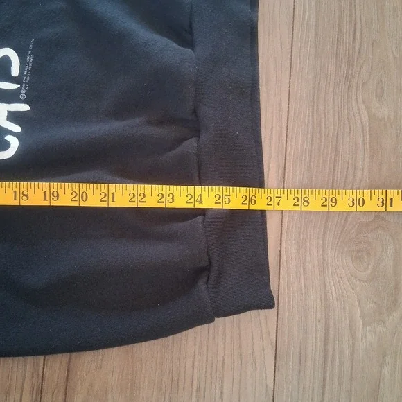 VINTAGE Cats Musical Sweatshirt Adult XL‎ Black Green Eyes 1981 Broadway Unisex - Picture 12 of 13